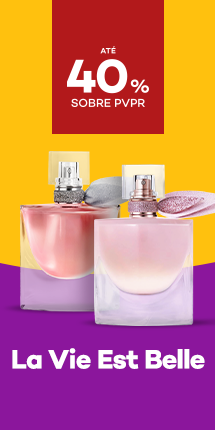 Perfumes La Vie Este Belle da marca lanc&ocirc;me destaque promocional de at&eacute; 40% sobre pre&ccedil;o de Venda ao P&uacute;blico Recomendado